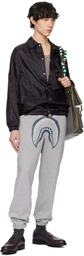 BAPE Gray Shark Sweatpants