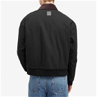 Loewe Men's Cord Collar Bomber Jacket in Black