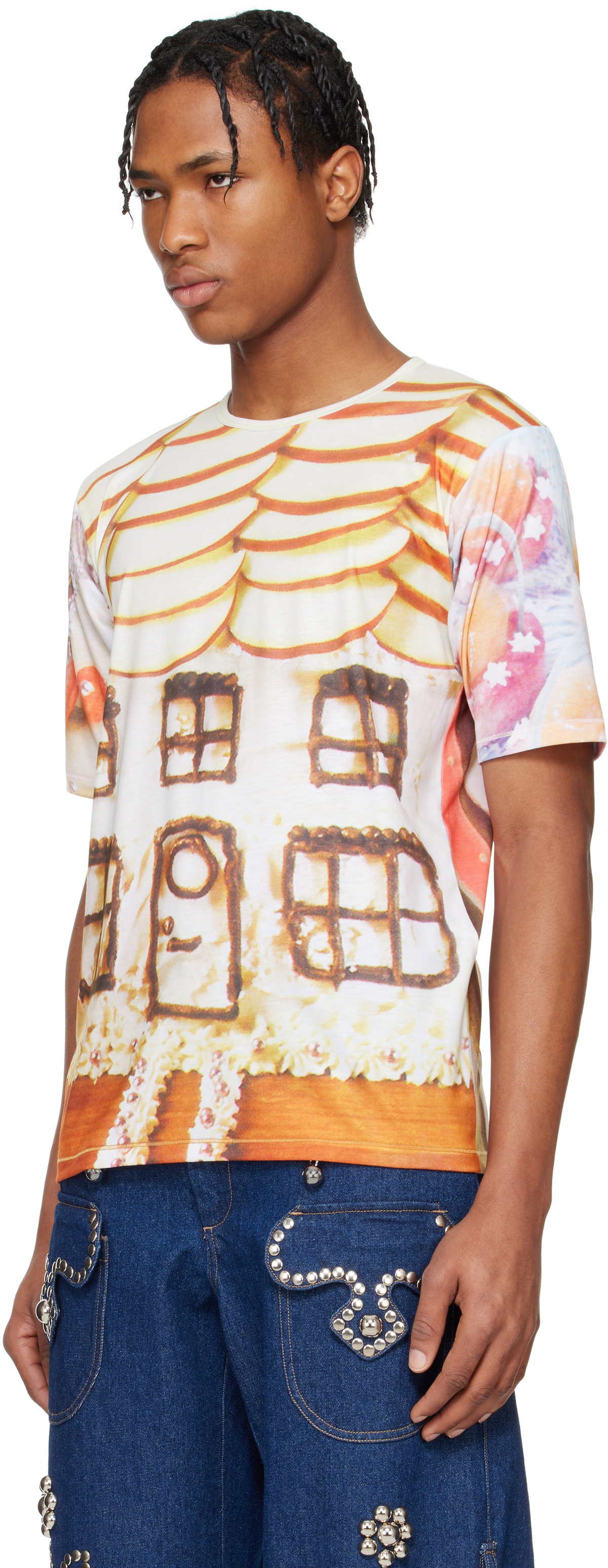 Chopova Lowena Multicolor 'Welcome Home' Short Sleeve Jersey T-shirt