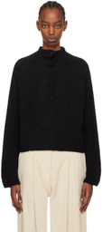 Cordera Black Cropped Polo