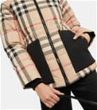 Burberry - Archive Check puffer jacket