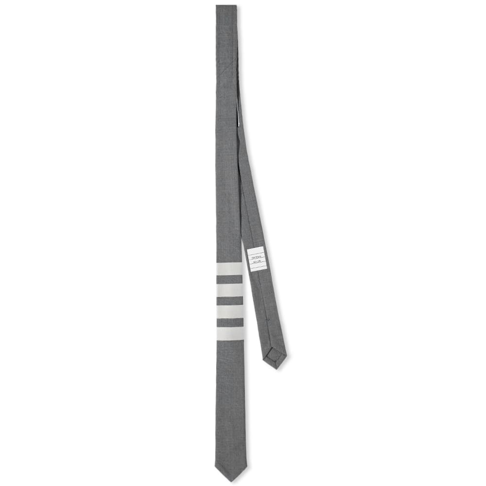 Thom Browne Sterling Silver Long Tricolour Tie Clip