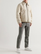 Mr P. - Shearling Fleece Jacket - Neutrals