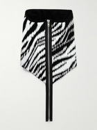 ACRONYM - Zebra-Print Polartec® Power Stretch® Snood