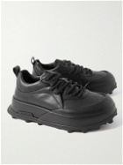 Jil Sander - Orb Leather Sneakers - Black