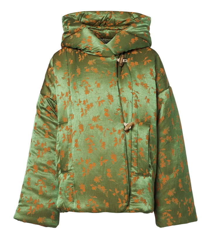 Photo: Dries Van Noten Floral puffer jacket