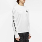 F.C. Real Bristol Men's Long Sleeve Practice T-Shirt in White