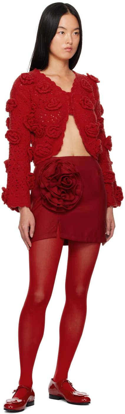 Tach Red Samara Sweater