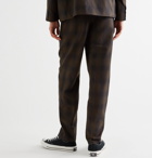 Stüssy - Bryan Checked Woven Trousers - Brown