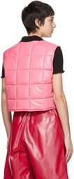 Bottega Veneta Pink Quilted Vest