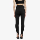 Casablanca Women's Stirrup Leggings in Black