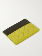 Bottega Veneta - Colour-Block Intrecciato Leather Cardholder