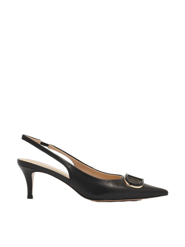 Photo: TwinSet Slingback Pumps 60 Mm Oval T Pump