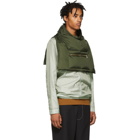 Jil Sander Green Collar Vest