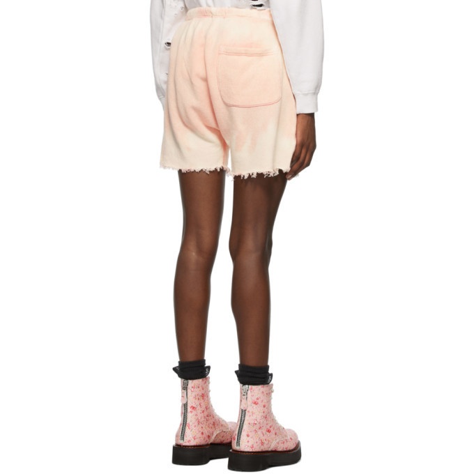 R13 Pink Dropped Inseam Shorts R13