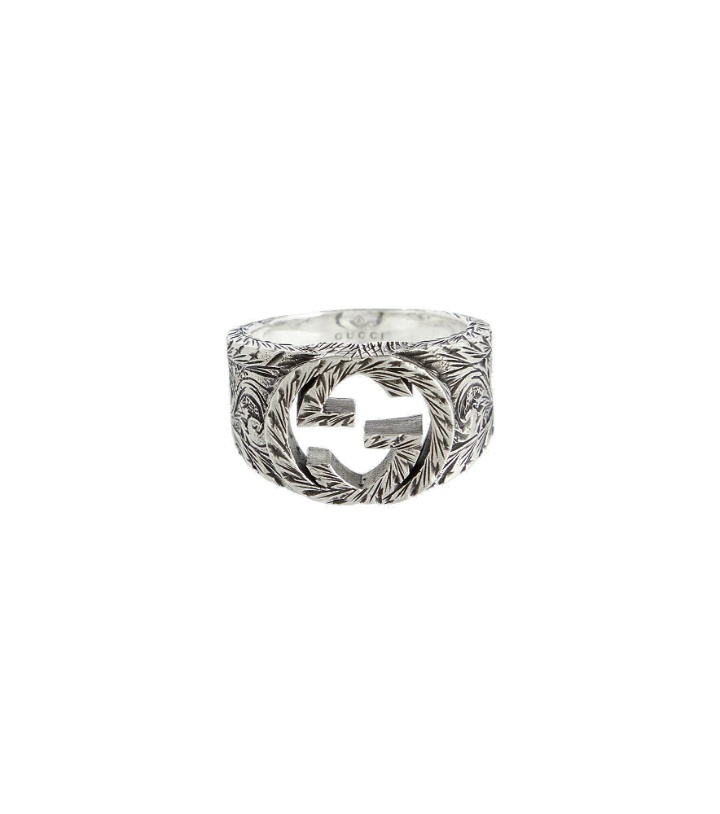 Photo: Gucci - Interlocking G silver ring