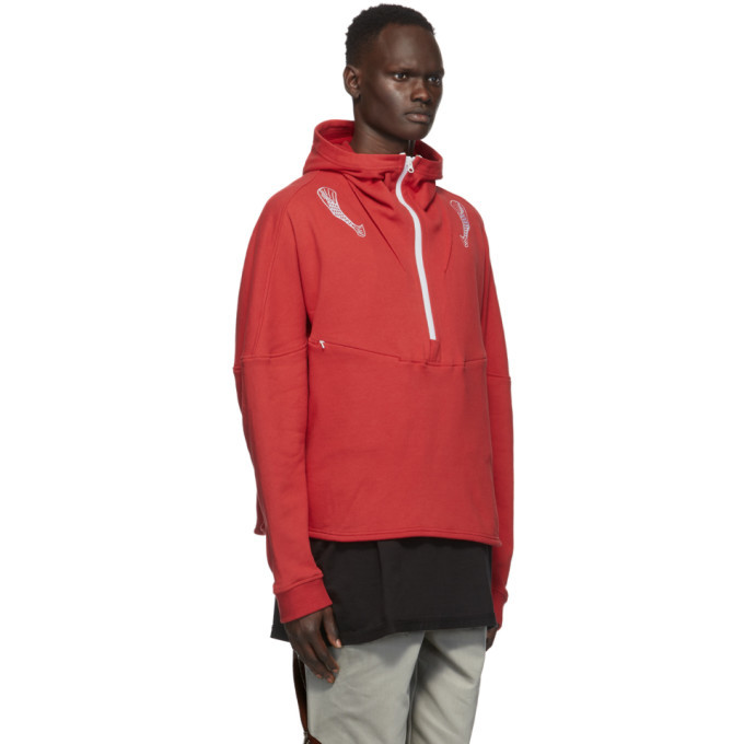 Kiko Kostadinov Red Bindra Hoodie Kiko Kostadinov