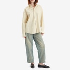 Auralee Women's Organic Cotton Duck Pants in Ash Green
