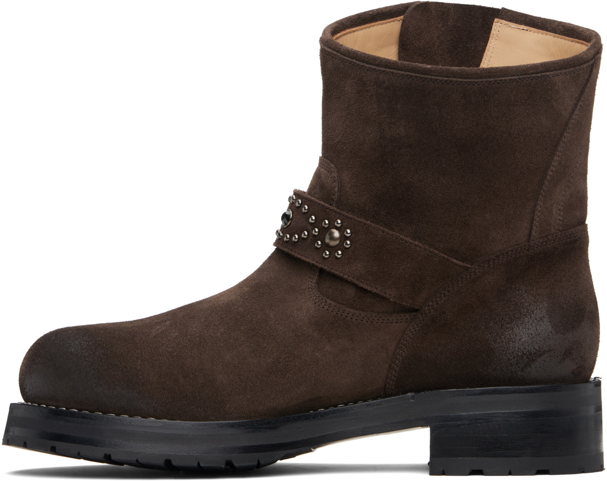 Second/Layer Brown Rider Boots