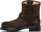 Second/Layer Brown Rider Boots