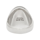 Alexander McQueen Silver Signet Ring