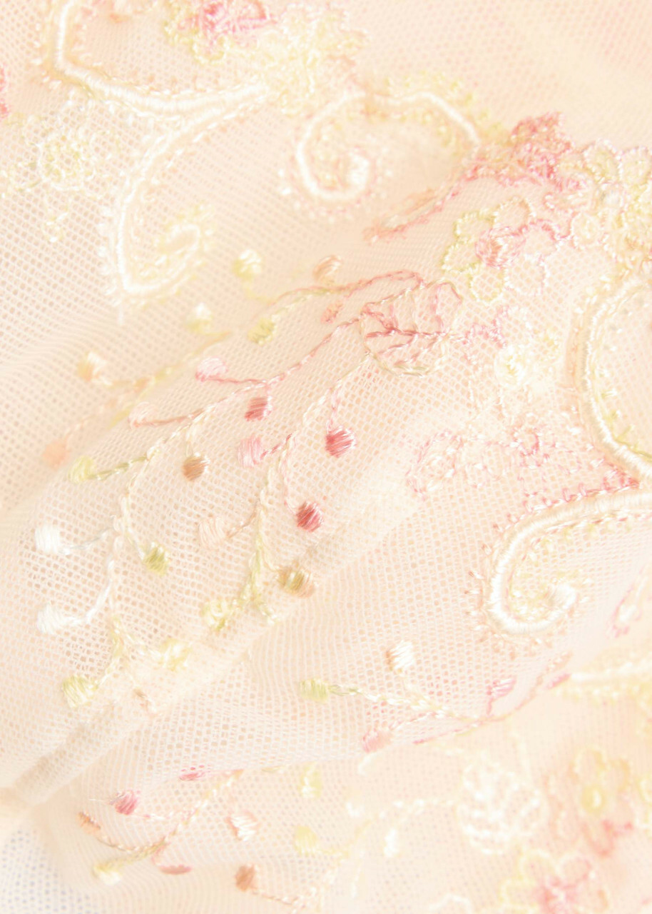 Simone PÉRÈLE Delice Embroidered Tulle Underwired bra Yellow