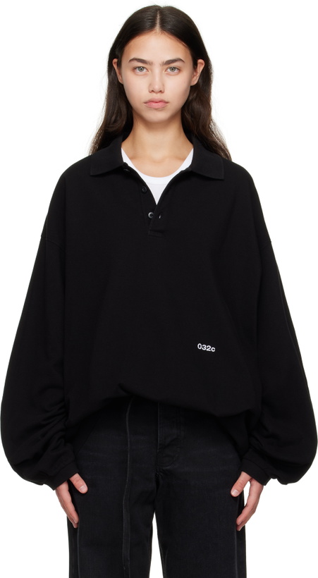 Photo: 032c Black Speed Devil LS Polo