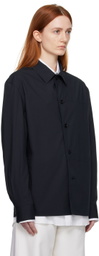 ZEGNA Navy Tela Vela Shirt