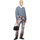 Acne Studios Pink Trompe-L'oeil 1996M Jeans