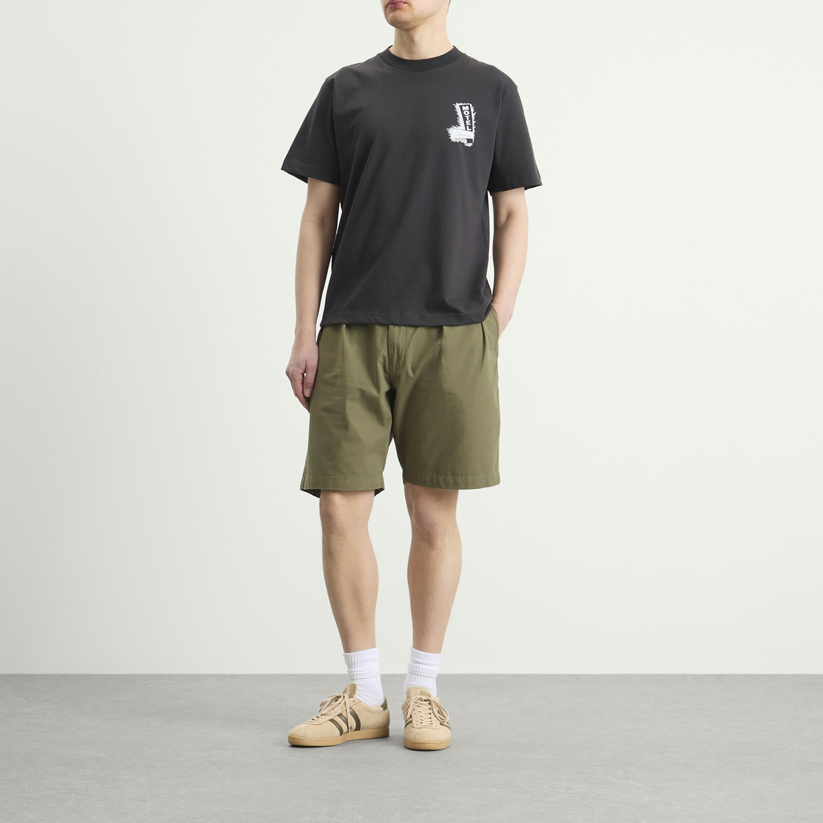 Service Works Men's Twill Part Timer Shorts in Olive