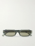 AHLEM - Jules Oval-Frame Acetate Sunglasses