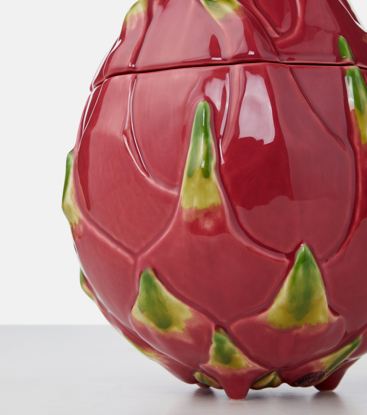 Bordallo Pinheiro Tropical Fruits Pitaya earthenware container