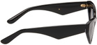 Dolce & Gabbana Black DG Crossed Sunglasses