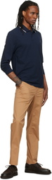 BOSS Navy Logo Patch Polo