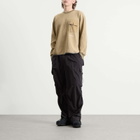 and wander Men's Longsleeve Waffle T-Shirt in Beige