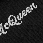 Alexander McQueen Americana McQueen Logo Sock