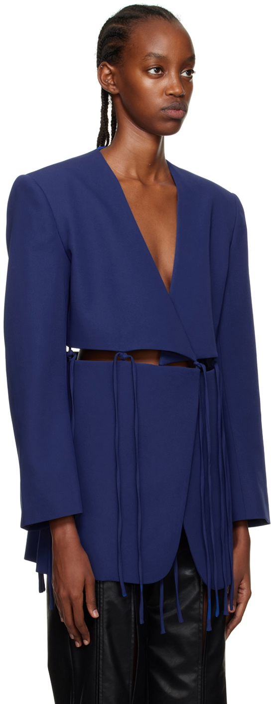 Split blazer | White suit jacket | Banquet suit jacket