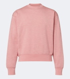 Auralee Cotton, wool, and silk sweatshirt