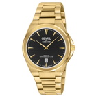 Gevril Montauk Quartz Black Dial Mens Watch 49902B