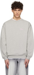 Dime Gray Classic Small Logo Sweatshirt