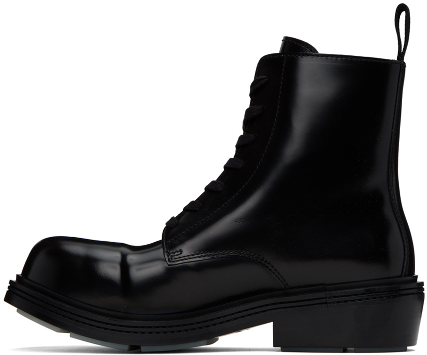 Bottega Veneta Black Fireman Boots Bottega Veneta