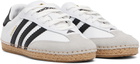 adidas Originals White Edison Chen Edition CLOT Samba Sneakers