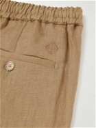 Ralph Lauren Purple label - Dorset Straight-Leg Linen Shorts - Neutrals