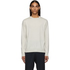 Ermenegildo Zegna White Cashmere Sweater