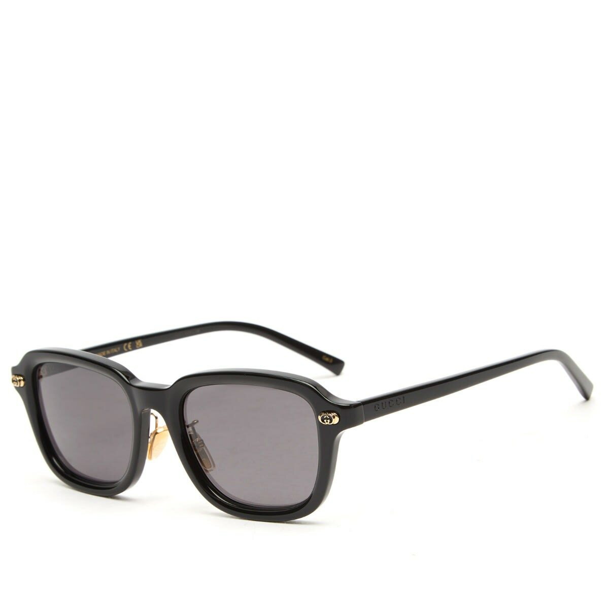 Gucci Men's Eyewear GG1158SK Sunglasses in Black/Green Gucci