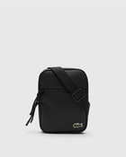 Lacoste S Flat Crossover Bag Black - Mens - Small Bags