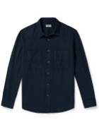 Altea - Brando Cotton-Twill Shirt - Blue