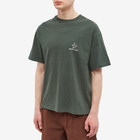 Bram's Fruit Men's Outline Lemon T-Shirt in Green