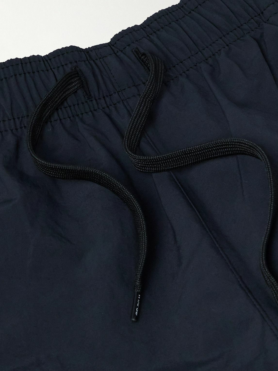 WTAPS - Straight-Leg Logo-Embroidered Nylon Trousers - Blue