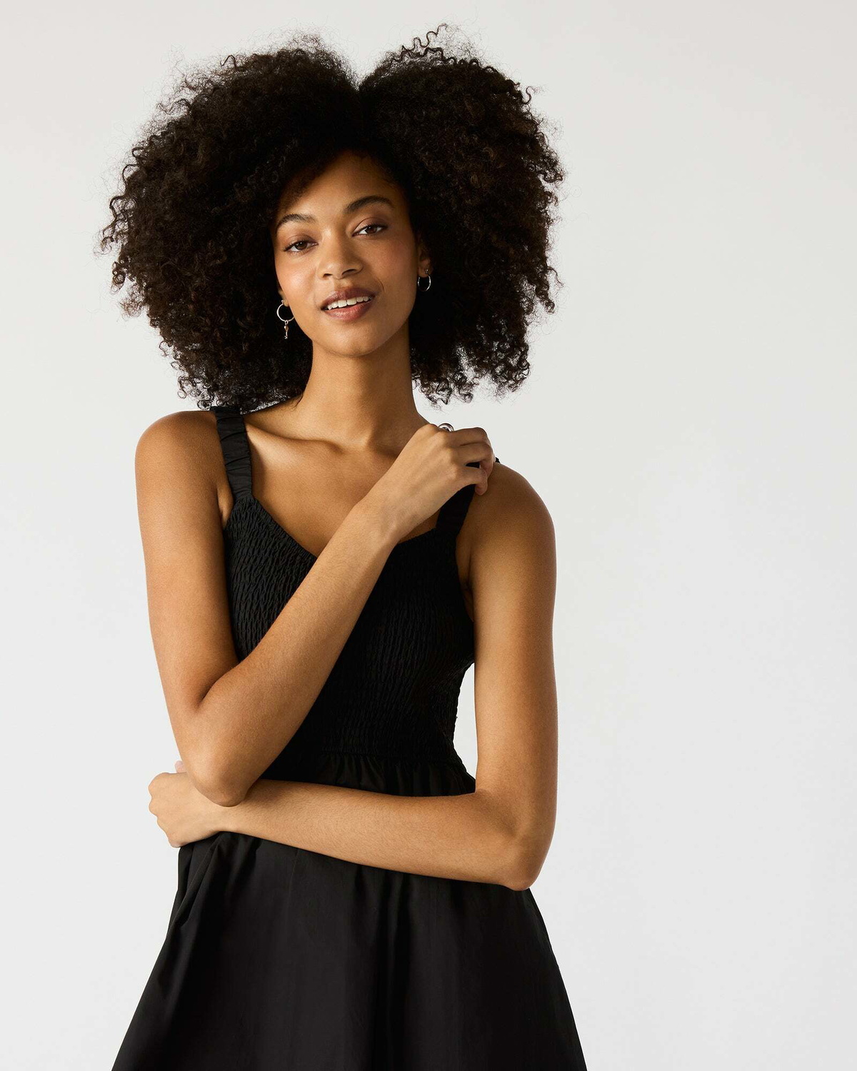 Steve Madden Fleur Dress in Black
